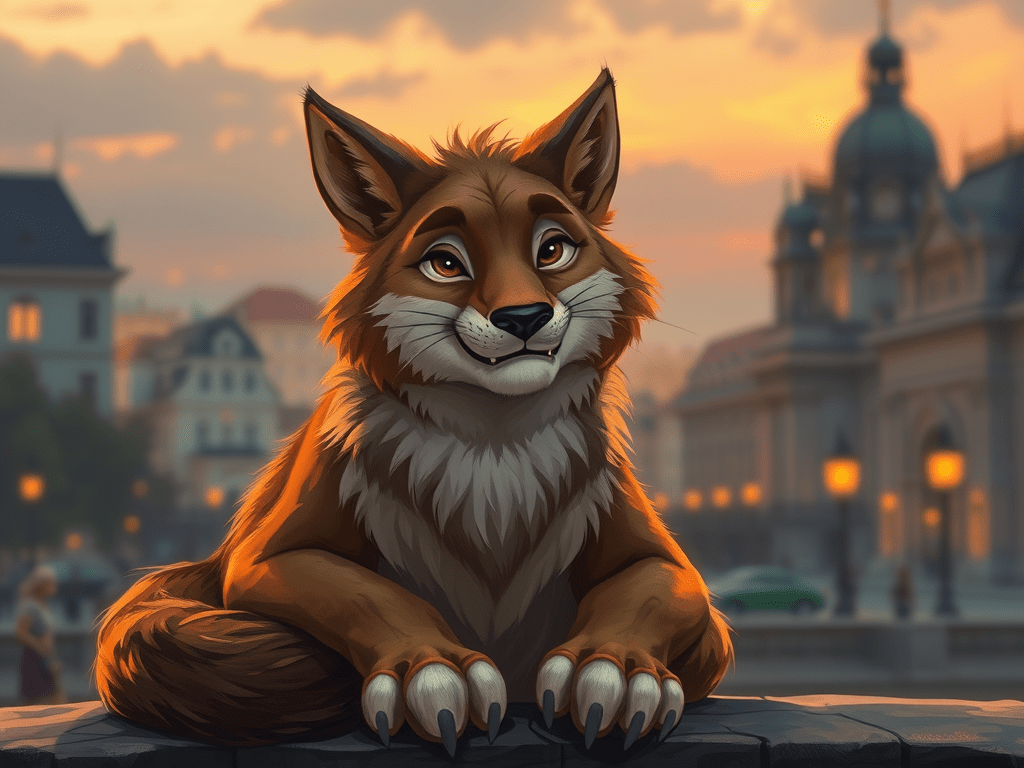 Ein halblustiger Löwe: Roberts&nbsp;Geschichte